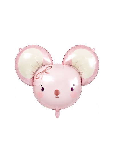 Pembe Fare Folyo Balon