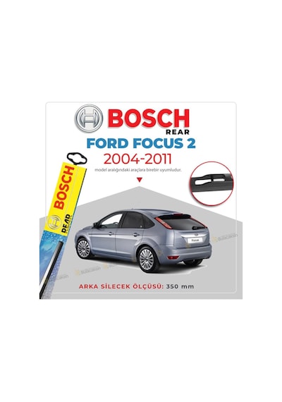 Bosch  Rear Ford Focus 2 2004 - 2011 Arka Silecek - H351