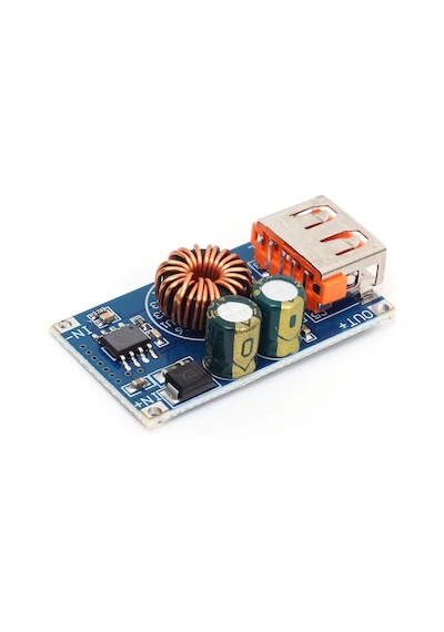 Usb Dc Step-down Modül 12v24v To Qc3.0 Mobil Telefon Hızlı Şarj Modülü Qcmını