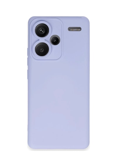 Xiaomi Redmi Note 13 Pro Plus Uyumlu Kılıf Nano İçi Kadife Silikon - Lila