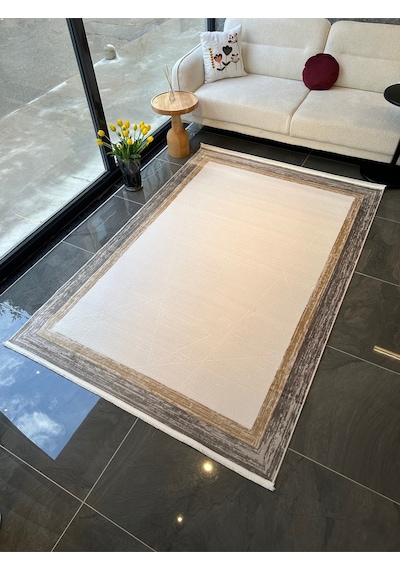Vista Halı Salon, Oturma, Yatak Odası Halısı Desen Kodu 76592-957 Bej
