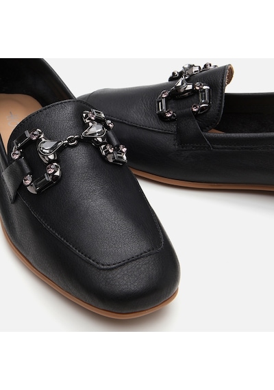 Hotiç Hakiki Deri Siyah Kadın Loafer 01ayh306730a100 Siyah-black Siyah
