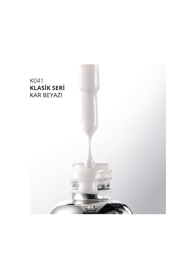 Kalıcı Oje K041, Kar Beyazı, 4 Ml Diğer