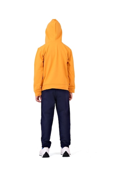 Mnk Baby & Kids Bisiklet Baskılı Kapşonlu Çocuk Eşofman Mnk0615 Sari