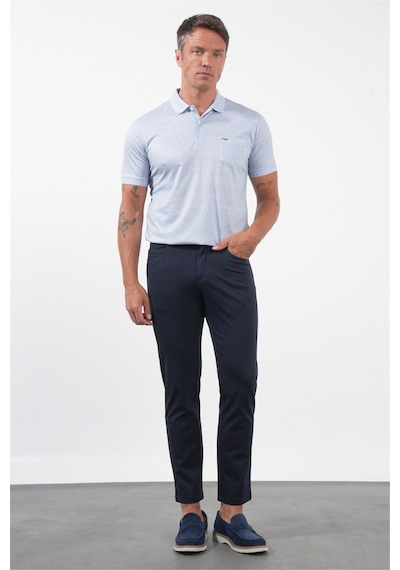 İmza Lacivert Yan Cep Örme Slim Fit Casual Pamuklu 5 Cep Pantolon 1003260906 İmza Lacivert Yan Cep Örme Slim Fit Casual Pamuklu 5 Cep Pantolon 1003260906