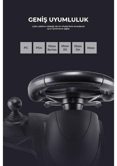Subsonic Gs-550 Ps3/ps4/pc/xboxone/xbox360 Direksiyon Seti