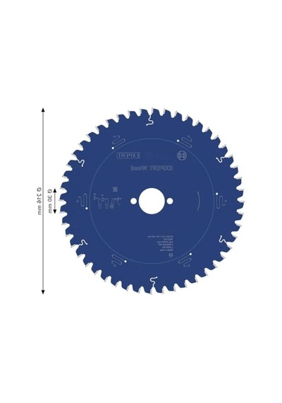 Ahşap Kesim Daire Testere 216x30 Mm 48 Diş