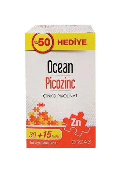 Ocean Picozinc 30+15 Tablet