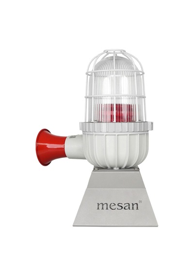 Mesan Exproof Led Siren Kırmızı 24vdc Ms 1281.1.24vdc