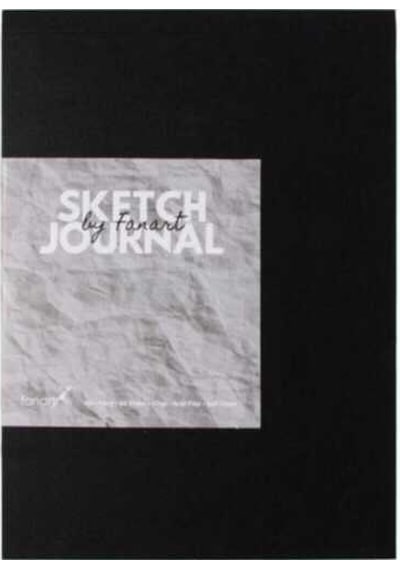 Fanart Academy Sketch Journal 110 Gr 60 Yp A4 Siyah 8664