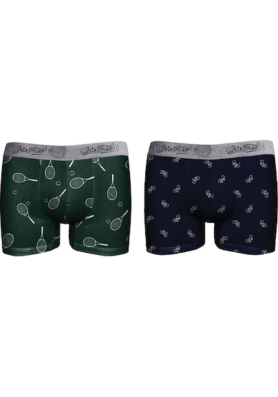John Frank Ikili Eighty Five Boxer (488749128) Çok Renkli