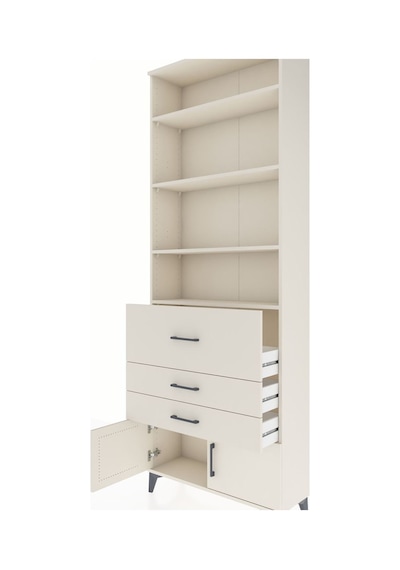 Arges Dolap 3 Raflı 2 Kapaklı Tek Askılı 88x30x243 Aytaşı-aytaşı Aytaşı