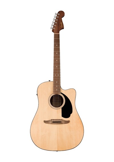 Fender 0974220521 California Standard Redondo Ce Elektro Akustik Gitar Naturel Sahne Performansı İçin Optimize Edilmiş Elektronik Ve Akustik Denge
