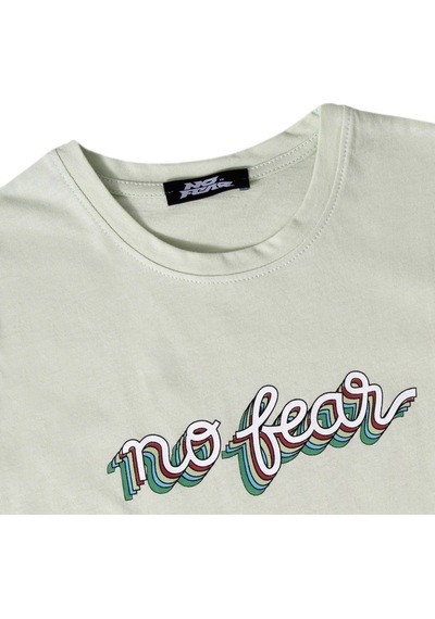 No Fear Erkek Çocuk Bisiklet Yaka T-shirt 500355 Mint