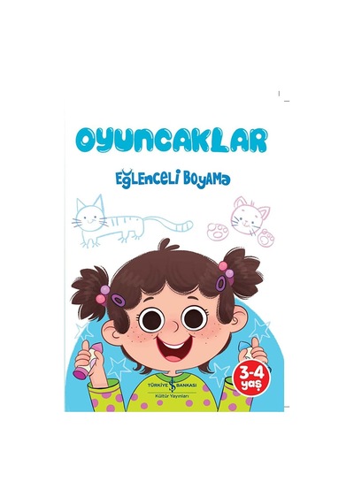 Oyuncaklar - Eğlenceli Boyama 3-4 Yaş