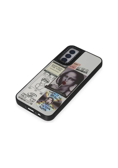 Uray Store Samsung Galaxy Uyumlu  M14 5g Kılıf Mirror Desenli Kapak - Mirror - 2