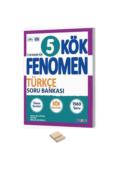 5. Sınıf Kök Türkçe Soru Bankası Ve Telefon Standı