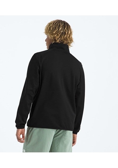 The North Face M Tnf Performance Fleece 1/4 Zip Erkek Sweatshirt-34121 siyah