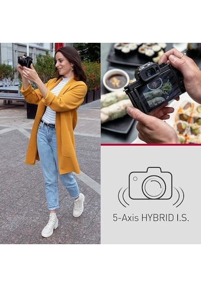 Panasonic Lumix DC-G100DKEGK Micro Four Thirds Aynasız Kamera