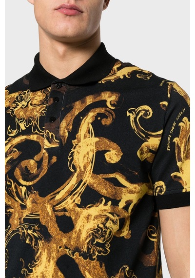 Versace Jeans Couture Erkek Polo Yaka T Shirt 76gag6s0 Js286 G89 Siyah-gold Siyah-gold Siyah - Altın Versace Jeans Couture Erkek Polo Yaka T Shirt 76gag6s0 Js286 G89 Siyah-gold Siyah-gold Siyah - Altın