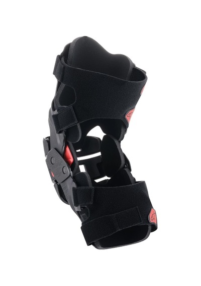 Alpinestars Youth Bionic 5s Diz Koruması Siyah Kırmızı Çok Renkli