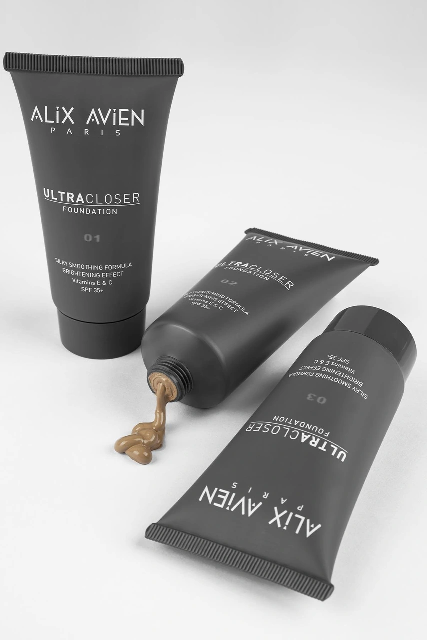 Alix Avien Ultra Kapatıcı Nemlendirici SPF35+ Faktör Ve E & C Vitaminli Fondöten Ultracloser Foundation 01