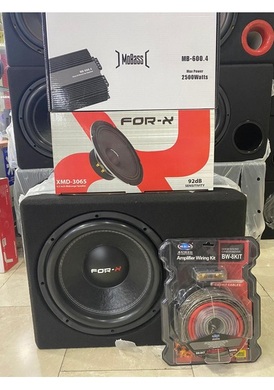 Forx 30cm Bass Mobass 2400wat Anfi Forx 16cm Midrange Set Kablosu