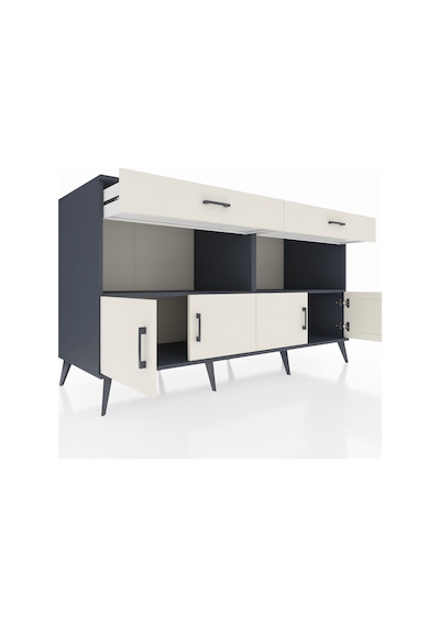 Kronos Konsol 2 Raflı 2 Çekmeceli 4 Kapaklı 176x59x99 Antrasit-aytaşı Aytası/aytası - Antrasıt Kronos Konsol 2 Raflı 2 Çekmeceli 4 Kapaklı 176x59x99 Antrasit-aytaşı Aytası/aytası - Antrasıt