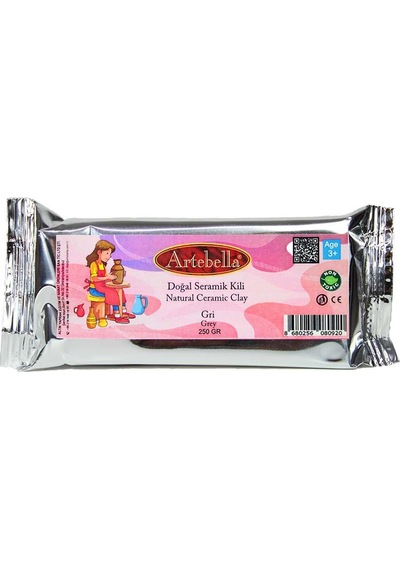 Artebella Doğal Seramik Kili Beyaz 250 Gr