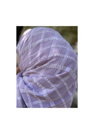 Aldaıyr Jakarlı Caz Eşarp 120 X120 Pamuk İkinci Desen Leyla