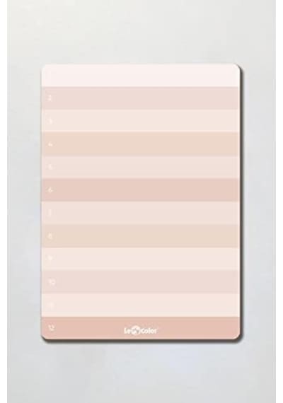 Numaralı Planlayıcı Blok Naturel