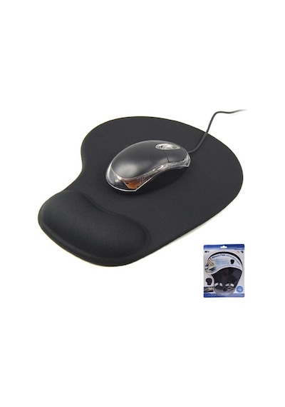 Bilek Destekli Jel Silikon Mouse Pad W-02