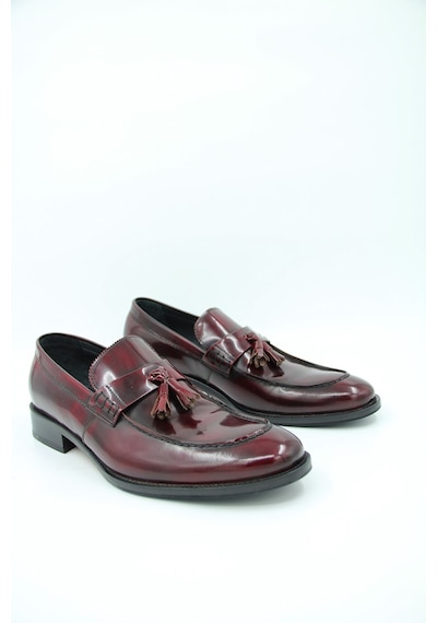 Oggi 00600-38 Erkek Klasik Ayakkabı - Bordo-bordo