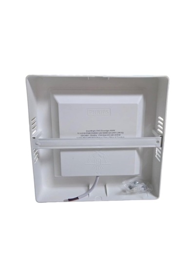 Kare Tavan Led Lamba 17w 4000k Beyaz Beyaz İle Sarı Arası Işık 2200 Lümen 22cm Plastik Gövde Diğer