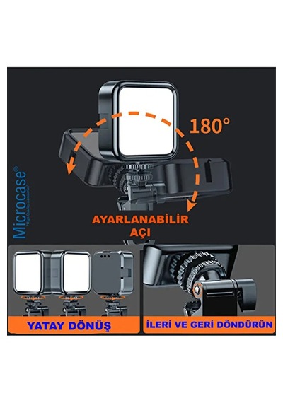Kensa Şarjlı Rgb Softbox Ürün Çekim Işığı Taşınabilir, Çok Fonksiyonlu Stüdyo Aydınlatma Siyah