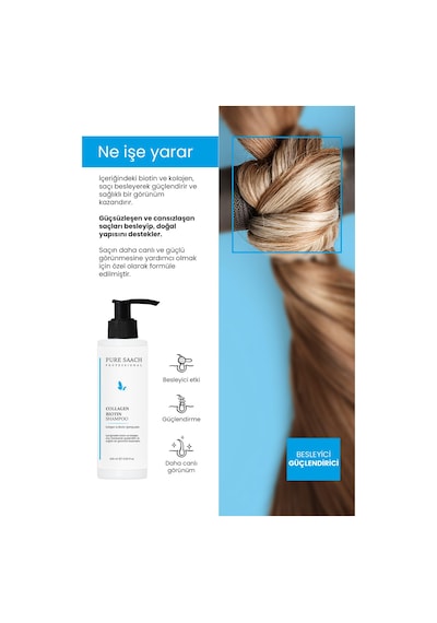 Pure Saach Professional Yoğun Bakım Şampuanı 400 ML