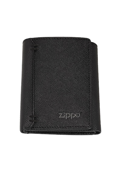 Zippo Saffiano Deri Cüzdan 2007075 Siyah