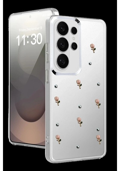 Samsung Galaxy S26 Ultra Fiyonk Desenli Kapak - Desen 6