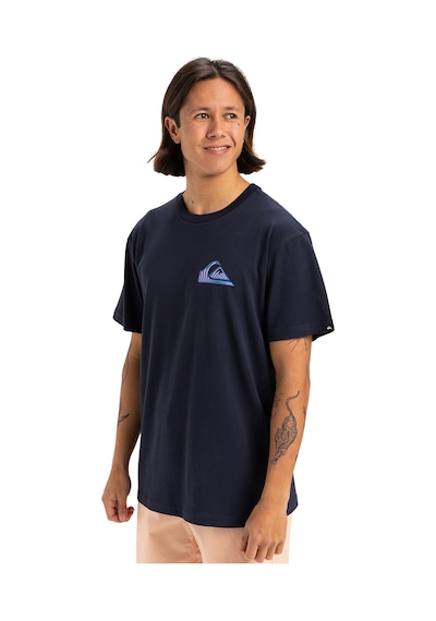Quiksilver Window Pane Erkek Lacivert Yuvarlak Yaka Tişört Lacivert