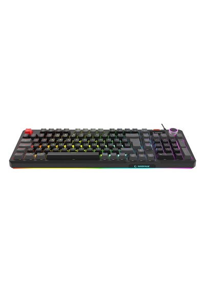 Loyal Usb Hot Swap Rgb Red Switch Mekanik Gaming Oyuncu Klavye Siyah/gri