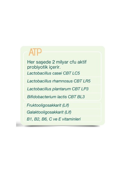 Nbl Probiotic Atp 20 Saşe 2 Adet