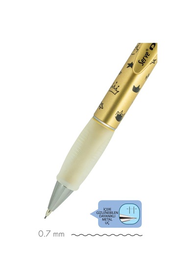 Deep Versatil Kalem Sketch Serisi 0.7mm Altın