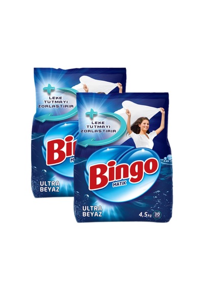 Matik Toz Çamaşır Deterjanı Ultra Beyaz 4 Kg X 2 Adet