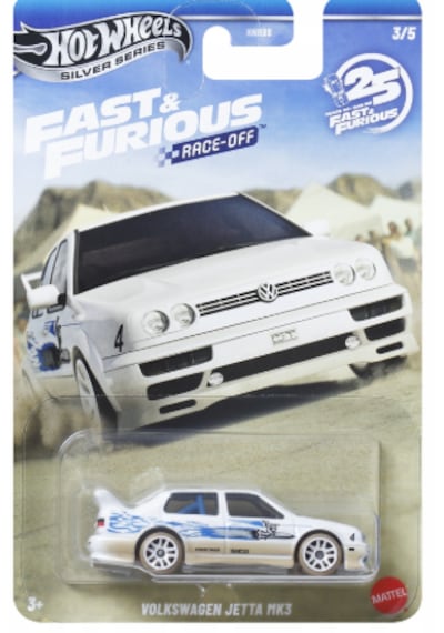 Hot Wheels Fast And Furious Race-off Volkswagen Jetta Mk3 Jkx17 - Hnr88