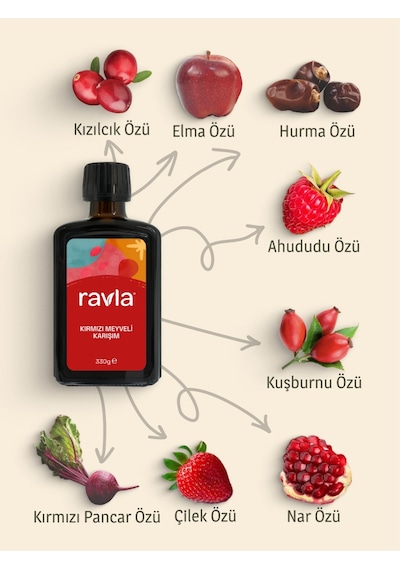 Ravla Kırmızı Meyveli Karışım - 330g