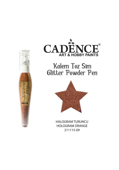 Kalem Toz Sim 211115-09 Hologram Turuncu 10Gr