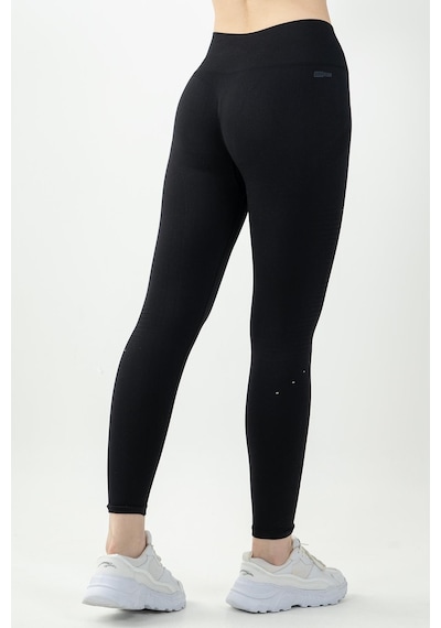 Maraton Active Slimfit Kadın Koşu Siyah Tayt 812118-siyah