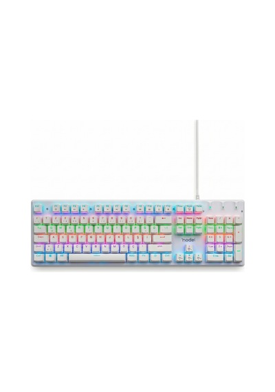 Mekanik Rgb Gaming Klavye Full Size Mekanik Klavye 104 Tuş Türkçe Q Oyuncu Klavyesi Kablolu Rgb Aydınlatmalı