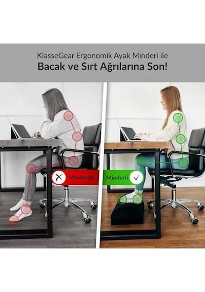 Klasse Ergonomik Visco Ayak Minderi, Oyun Koltuğu Ve Ofis Koltuğu İçin Anti Alerjen Ayak Yastığı, Ayak Koyma Yeri Taburesi, Çok Amaçlı Rahatlatıcı Yarım Silindir İki Parça Masa Altı Ayak Desteği Ahşap Klasse Ergonomik Visco Ayak Minderi, Oyun Koltuğu Ve Ofis Koltuğu İçin Anti Alerjen Ayak Yastığı, Ayak Koyma Yeri Taburesi, Çok Amaçlı Rahatlatıcı Yarım Silindir İki Parça Masa Altı Ayak Desteği Ahşap