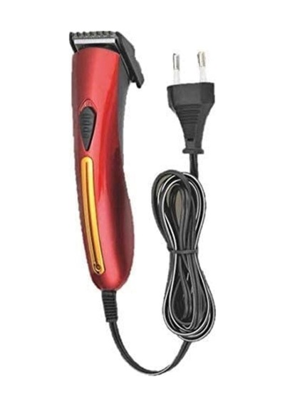 Saç Kesme Tıraş Makinesi, Elektrikli Saç Tıraş Makinesi Şarjlı Değildir Kırmızı